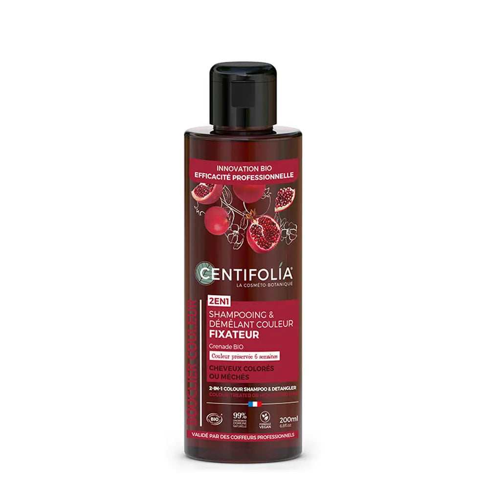 Shampooing & Démélant Couleur 2 en 1 - 200 ml - Centifolia