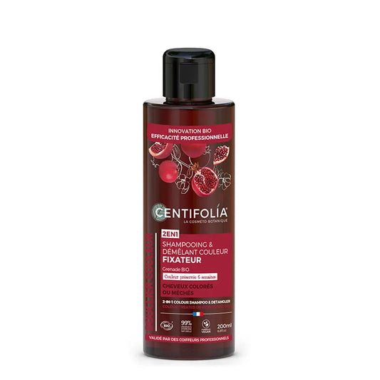 Shampooing & Démélant Couleur 2 en 1 - 200 ml - Centifolia