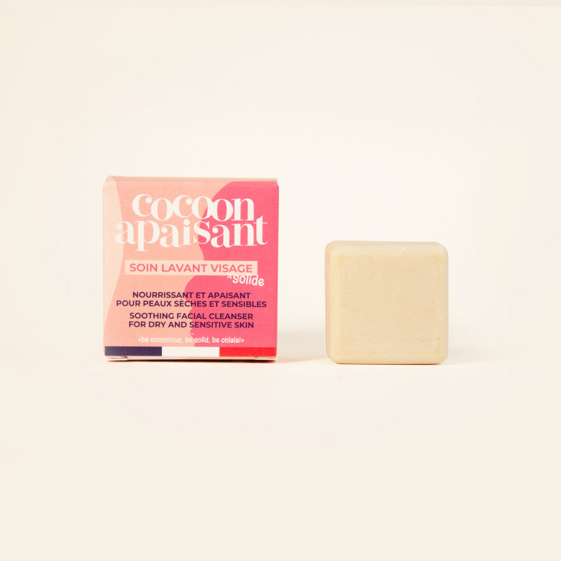 Soin Lavant Visage Peaux Sèches et Sensibles - Cocoon Apaisant - 28 ml - Lamazuna