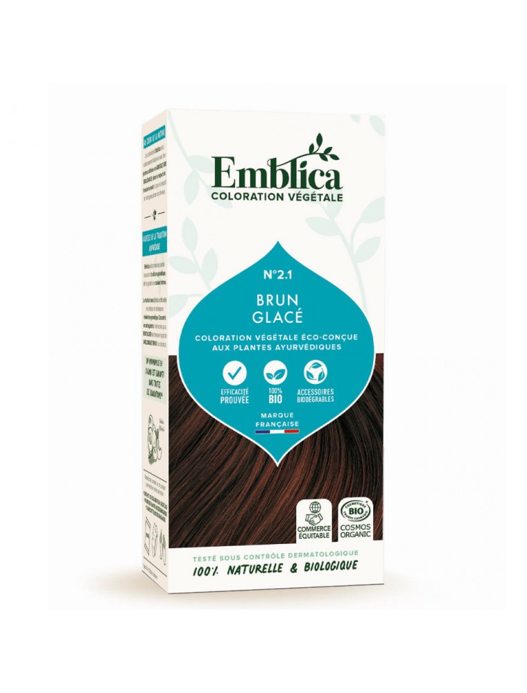 Coloration Végétale - Brun Glacé - 100 g - Cosmos Organic - Emblica