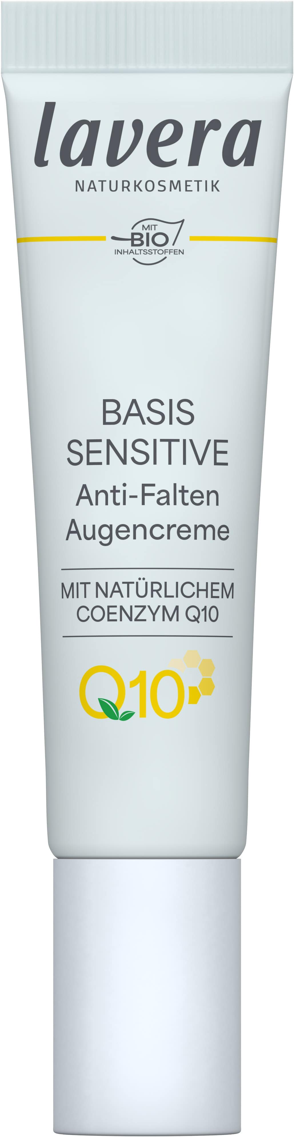 Contour des Yeux Anti-Rides Q10 Basis Sensitiv - 15 ml - Bio - Lavera