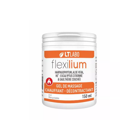 Flexilium Gel Chauffant - Pot de 150 ml - LT Laboratoire