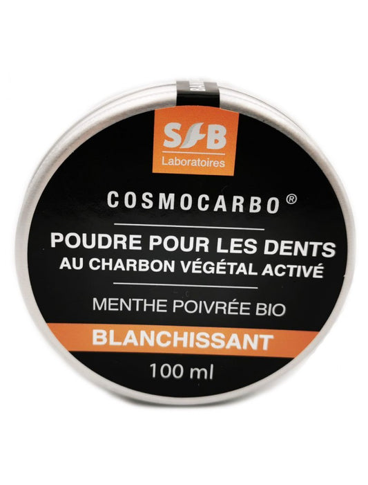 Poudre Blanchissante pour les Dents - Menthe poivrée - SFB Laboratoires