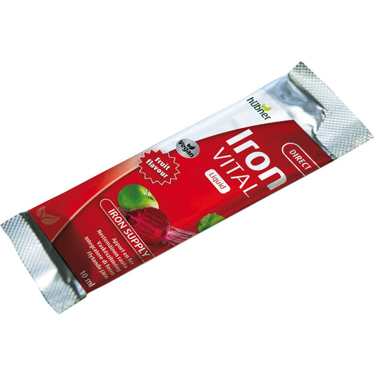 Iron Vital Force de Fer Sachets - 20 Sachets - Bio - Hübner