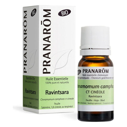 Huile Essentielle de Ravintsara - 10 ml - Bio - Pranarom