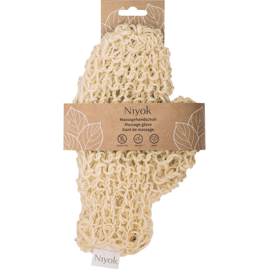 Gant de Massage Sisal - 1 Pièce - Bio - Niyok