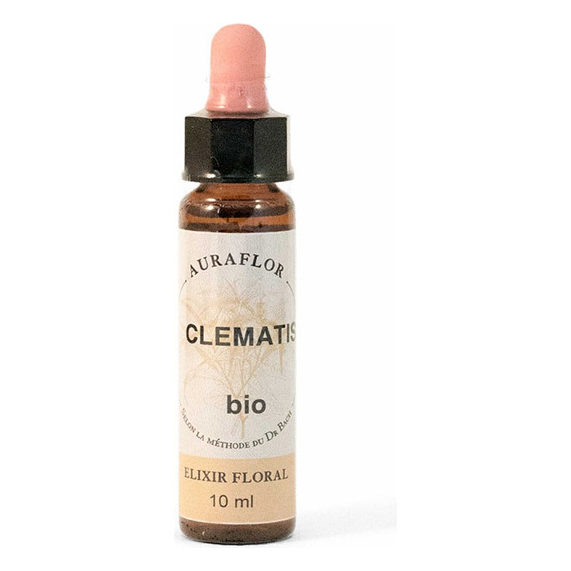 Fleurs de Bach - Clematite - Compte-Gouttes de 10 ml - Bio - Dioter