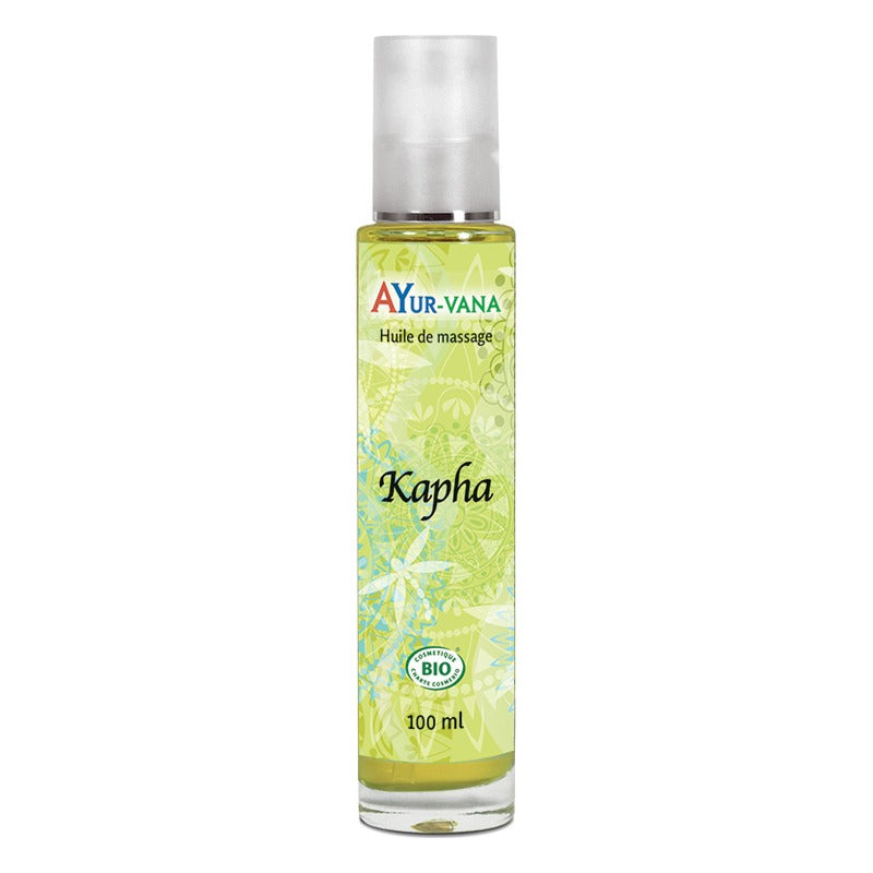 Huile de Massage - Kapha - Flacon de 100 ml - Bio - Ayur-Vana
