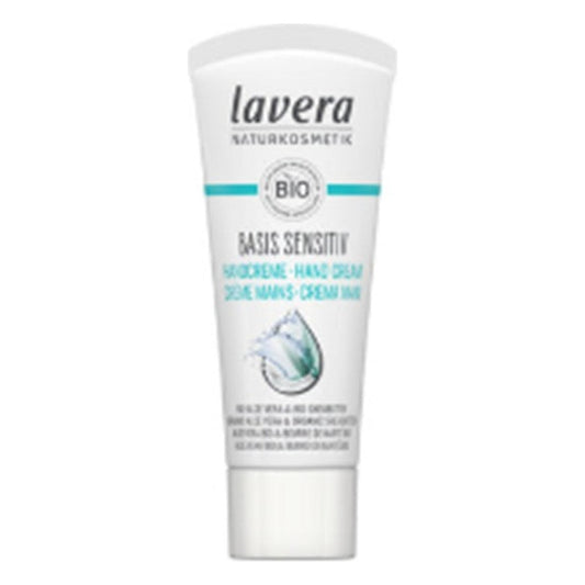 Crème Mains Basis Sensitiv Format Voyage - 30 ml - Lavera