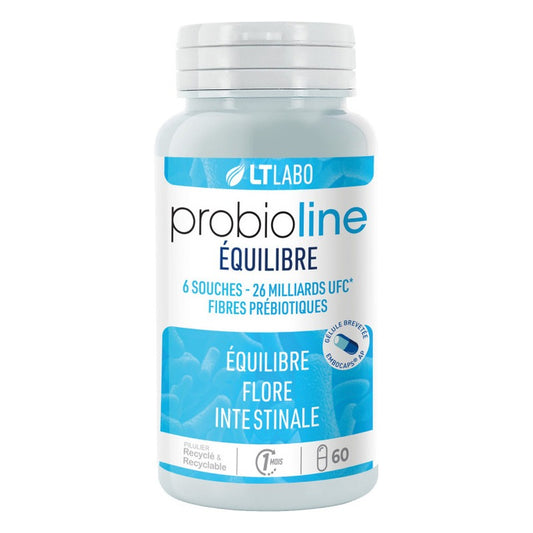 Probioline Equilibre - 60 Gélules - LT Laboratoire