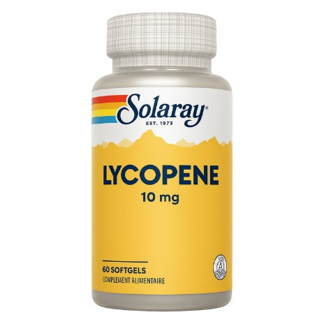 Lycopène de Tomate - 10 mg - 60 Capsules Molles - Solaray