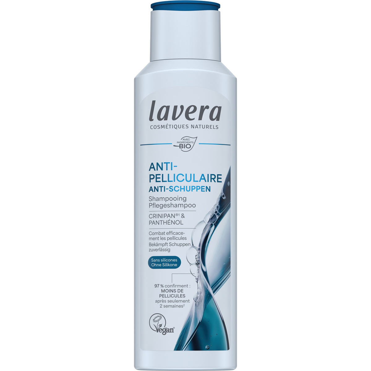 Shampooing Soin Anti-Pelliculaire - 250 ml - Bio - Lavera