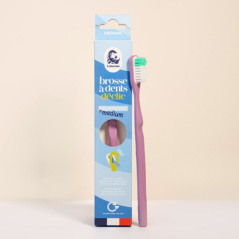 Brosse à Dents Rechargeable - Medium - Mimosa - 1 Pièce - Lamazuna