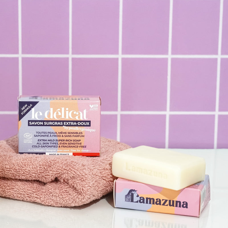 Savon Saponifié à Froid - Le Délicat - 100 g - Lamazuna