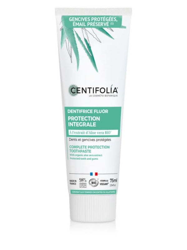 Dentifrice Fluor Protection Integrale - 75ml - Centifolia