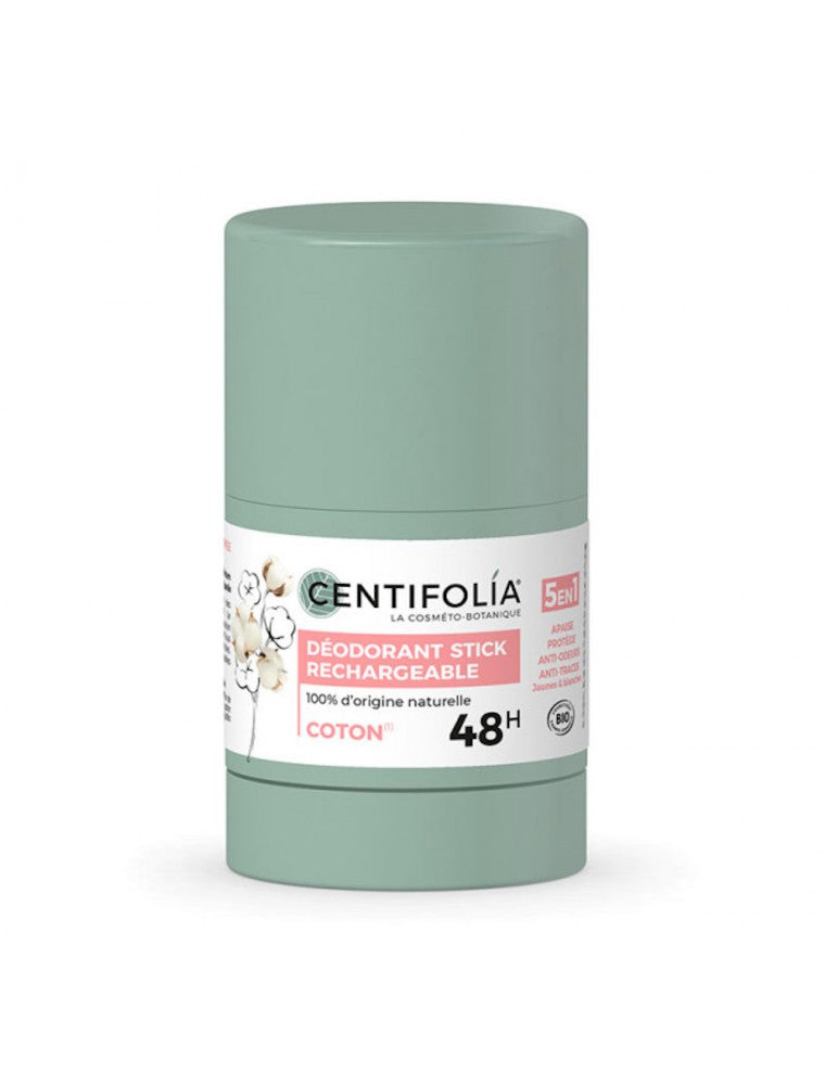 Déodorant Stick Rechargeable 48h - Coton - 50 g - Centifolia