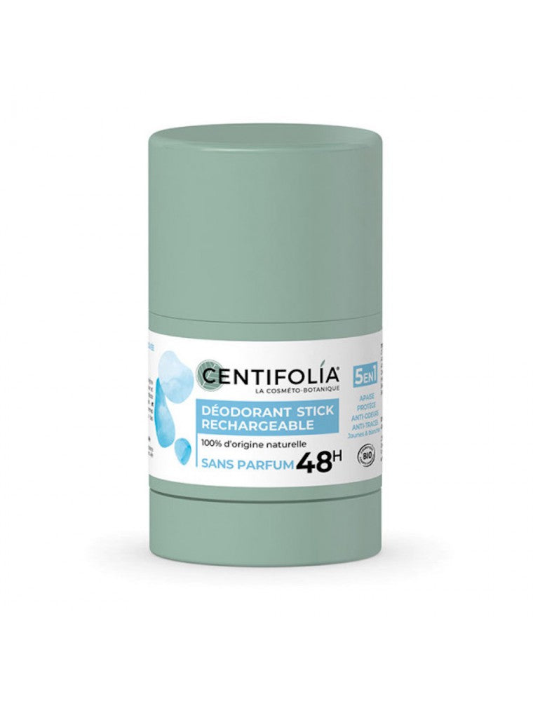 Déodorant Stick Rechargeable 48h sans Parfum - 50 g - Centifolia