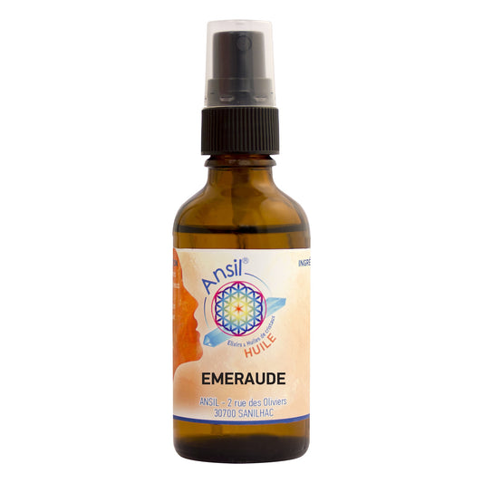Huile de Cristaux - Emeraude - 50 ml - Ansil / Crystal of Life
