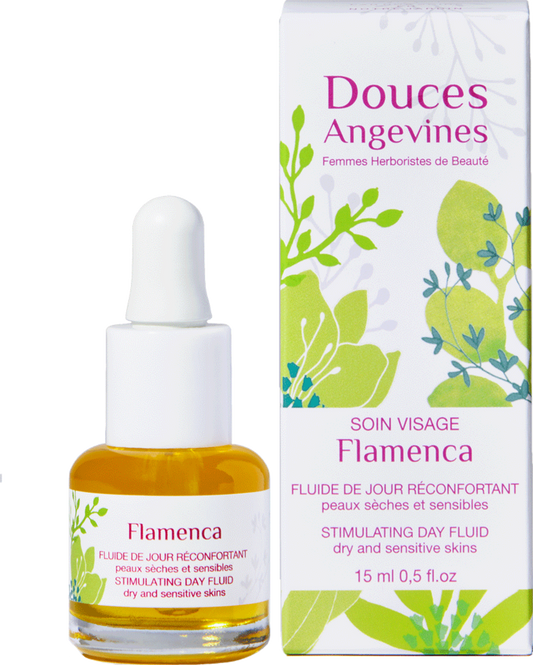 Flamenca Soin de Jour, Peaux Sèches et Sensibles - 15 ml - Douces Angevines