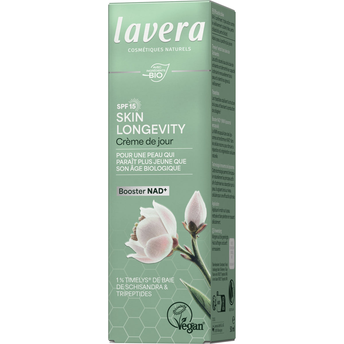 Skin Longevity Crème de Jour SPF 15 - 50 ml - Lavera