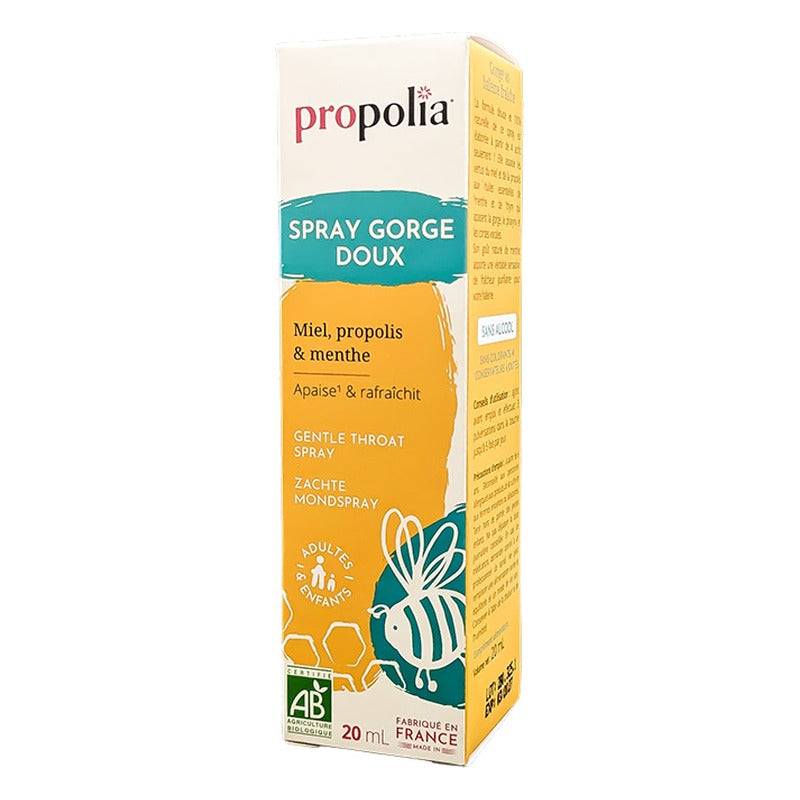 Spray Buccal - Propolis & Menthe - Flacon de 20 ml - Bio - Propolia