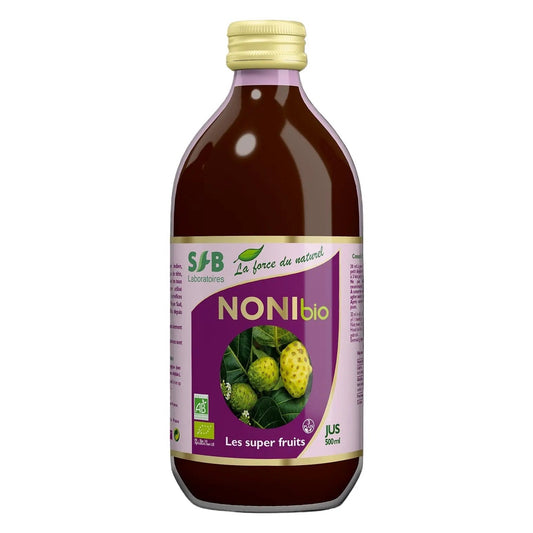 Jus de Noni Hawaïen - Flacon de 500 ml - Bio - SFB Laboratoires