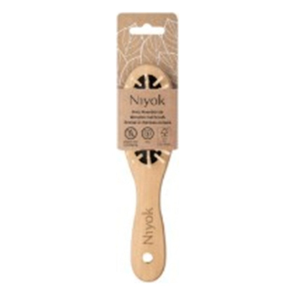Brosse à Cheveux Bois Court - 1 Pièce - Bio - Niyok