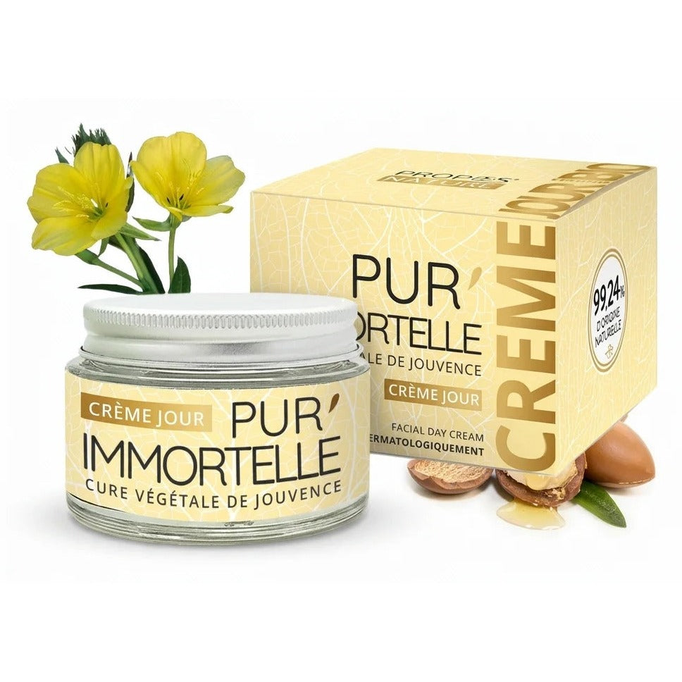 Crème de Jour Pur Immortelle - Pot de 50 ml - Cosmos Organic - Propos'Nature