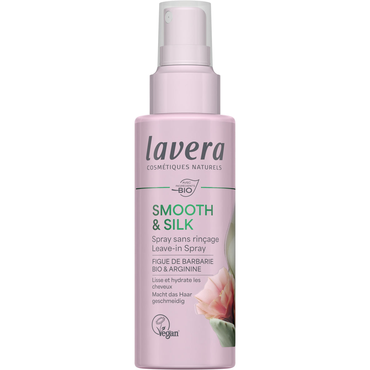 Spray Sans Rinçage Smooth & Silk - 100 ml - Bio - Lavera
