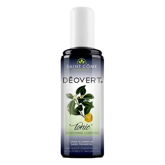 Déodorant aux Huiles Essentielles - Fraîcheur Tonic' - Sans Sel d'Aluminium - 100 ml - Aromaspray