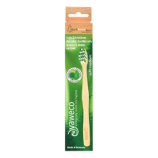 Brosse à Dents Bois Soft-Medium Adulte - 1 Pièce - Yaweco