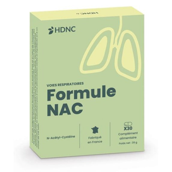 Formule NAC - 600 mg - 30 Comprimés - HDNC