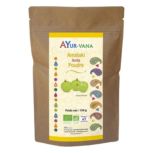 Amalaki - Poudre en Sachet - Bio - Ayur-Vana - 150 g