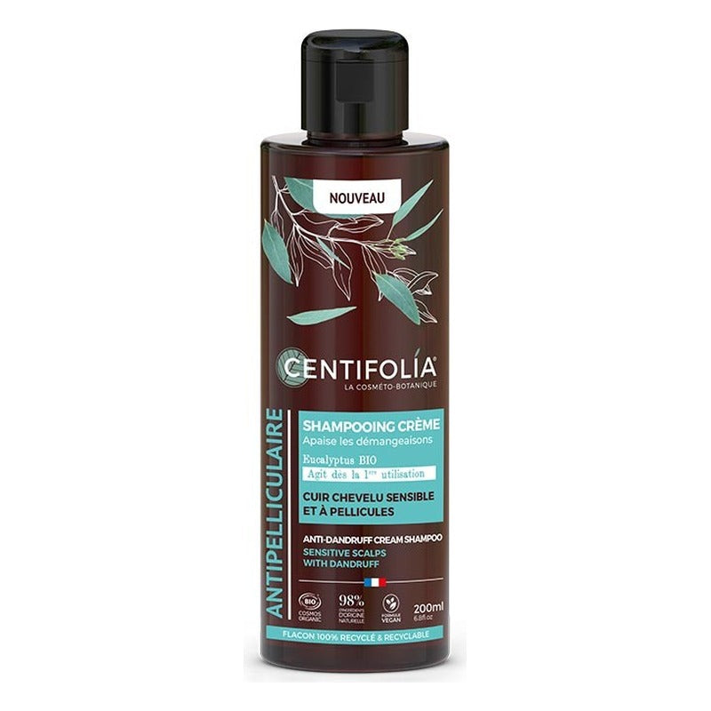 APAISANT Shampooing Antipelliculaire Cuir Chevelu Sensible - 200 ml - Cosmos Organic - Centifolia