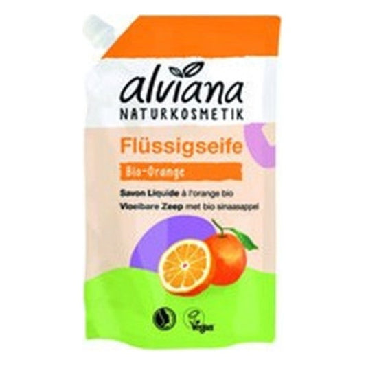 Savon Liquide à l'Orange - 500 ml - Bio - Alviana