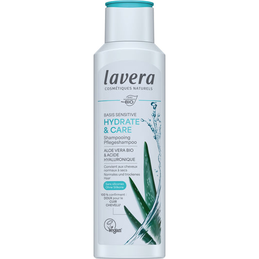 Basis Sensitiv Shampooing Soin Hydrate & Care - 250 ml - Bio - Lavera
