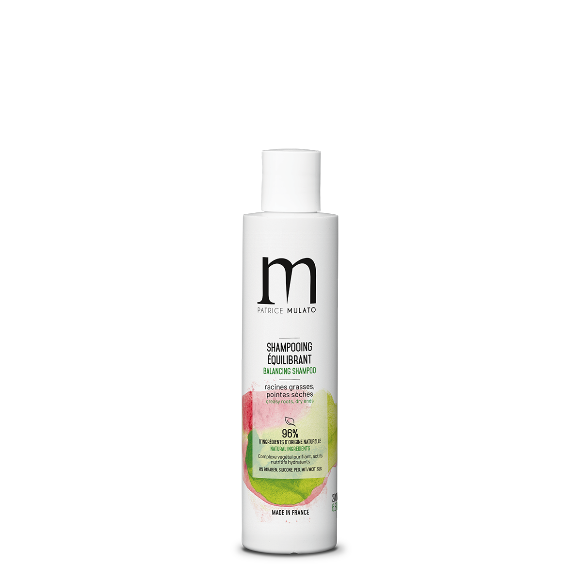 Shampooing Équilibrant Racines Grasses Pointes Sèches - Mulato - 200 ml