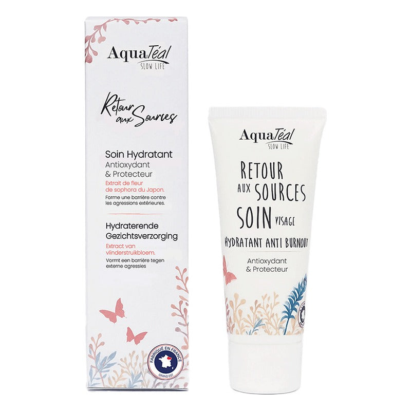 Retour aux Sources - Soin Visage Hydratant Anti-Burnout - 50 ml - Aquateal