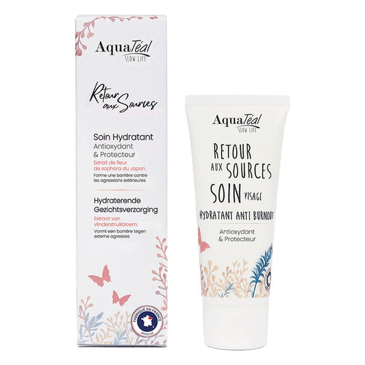 Retour aux Sources - Soin Visage Hydratant Anti-Burnout - 50 ml - Aquateal