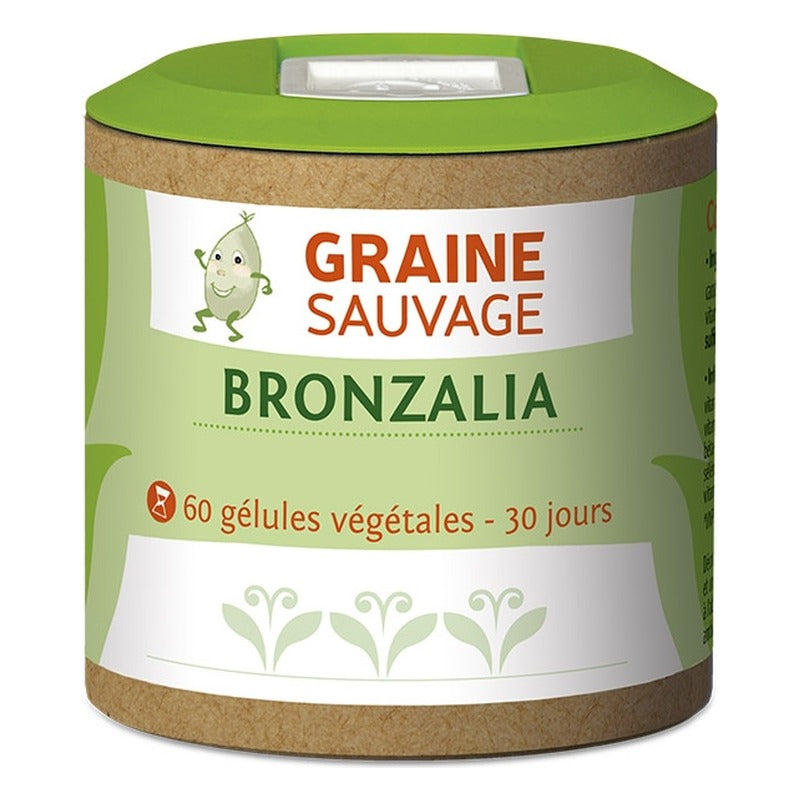 Bronzalia - 60 Gélules Végétales - Graine Sauvage