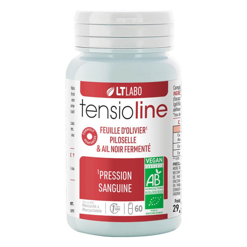 Tensioline - 60 Gélules - Bio - LT Laboratoire