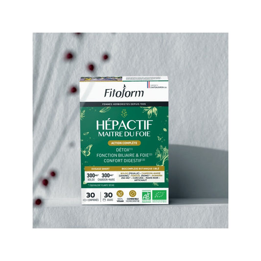 Hépactif - 30 Comprimés - Bio - Fitoform