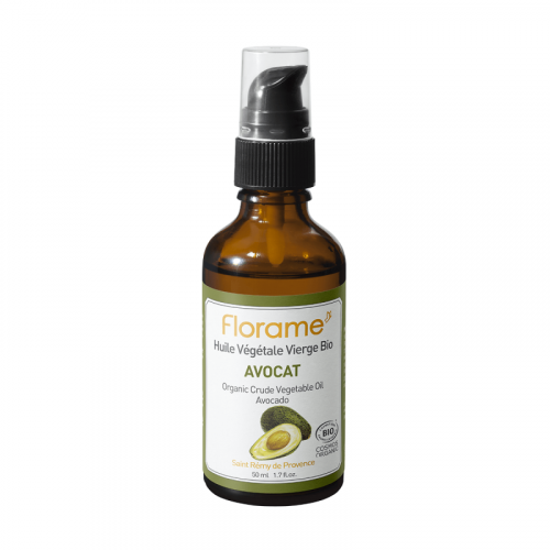 Huile Végétale d'Avocat - 50 ml - Cosmos Organic - Florame