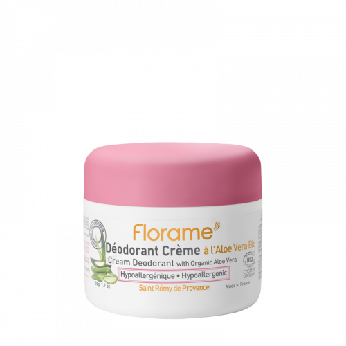Déodorant Crème Hypoallergénique - 50 g - Florame