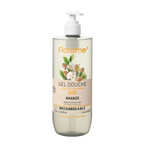 Gel Douche - Amande - 750 ml - Cosmos Organic - Florame