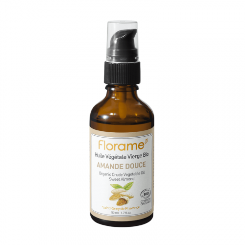 Huile Végétale d'Amande Douce - 50 ml - Florame