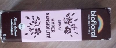 Hypersensibilité - Bio - 20 ml - Biolfloral
