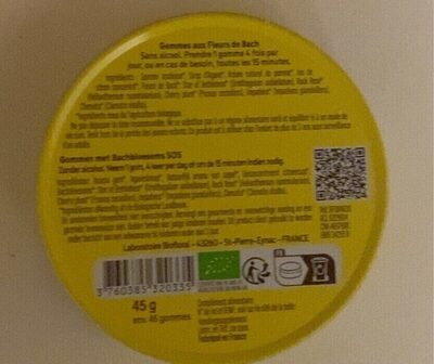 SOS Secours - Bio - 45 g - Biolfloral