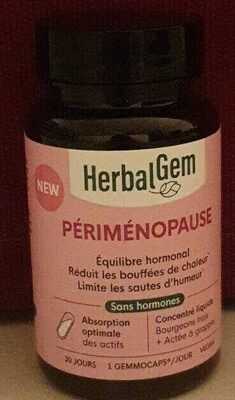 Gemmocaps Périménopause - 30 capsules - Herbalgem