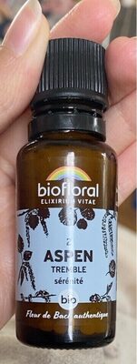 Fleur de Bach - Aspen (Tremble) - Bio - 19,5 g - Biolfloral